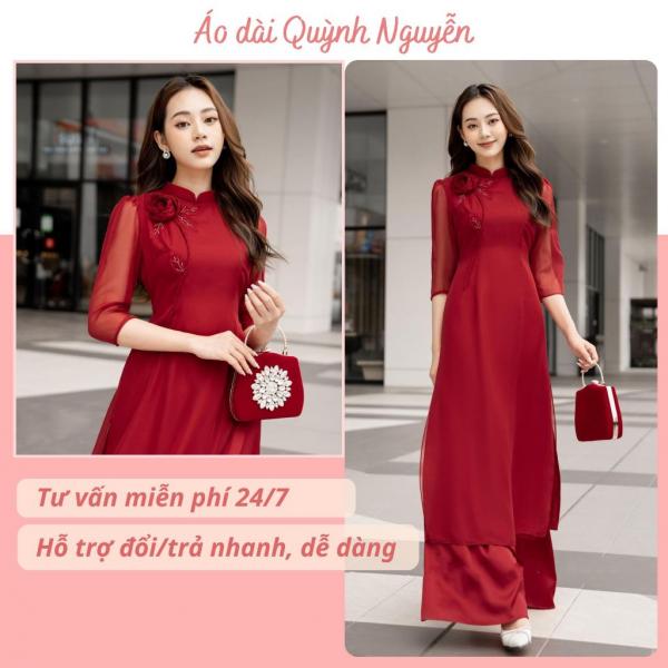 &Aacute;o d&agrave;i c&aacute;ch t&acirc;n, &aacute;o d&agrave;i tơ &oacute;ng 4 t&agrave; &aacute;o d&agrave;i nữ mềm mịn trẻ trung big size đến 65kg M&Atilde; TK63